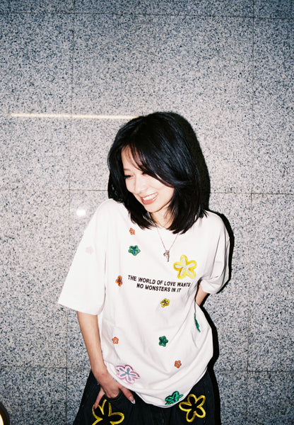 Pith Petal Tee (White)