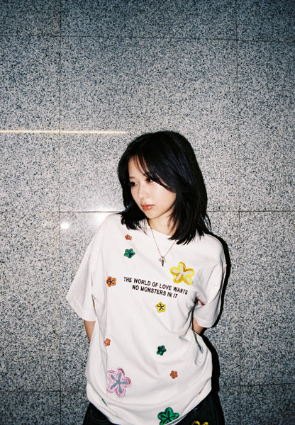 Pith Petal Tee (White)