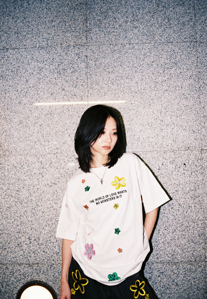 Pith Petal Tee (White)