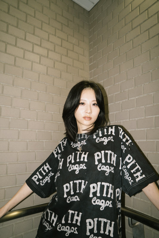 Black Batik Pith Lagos Tee