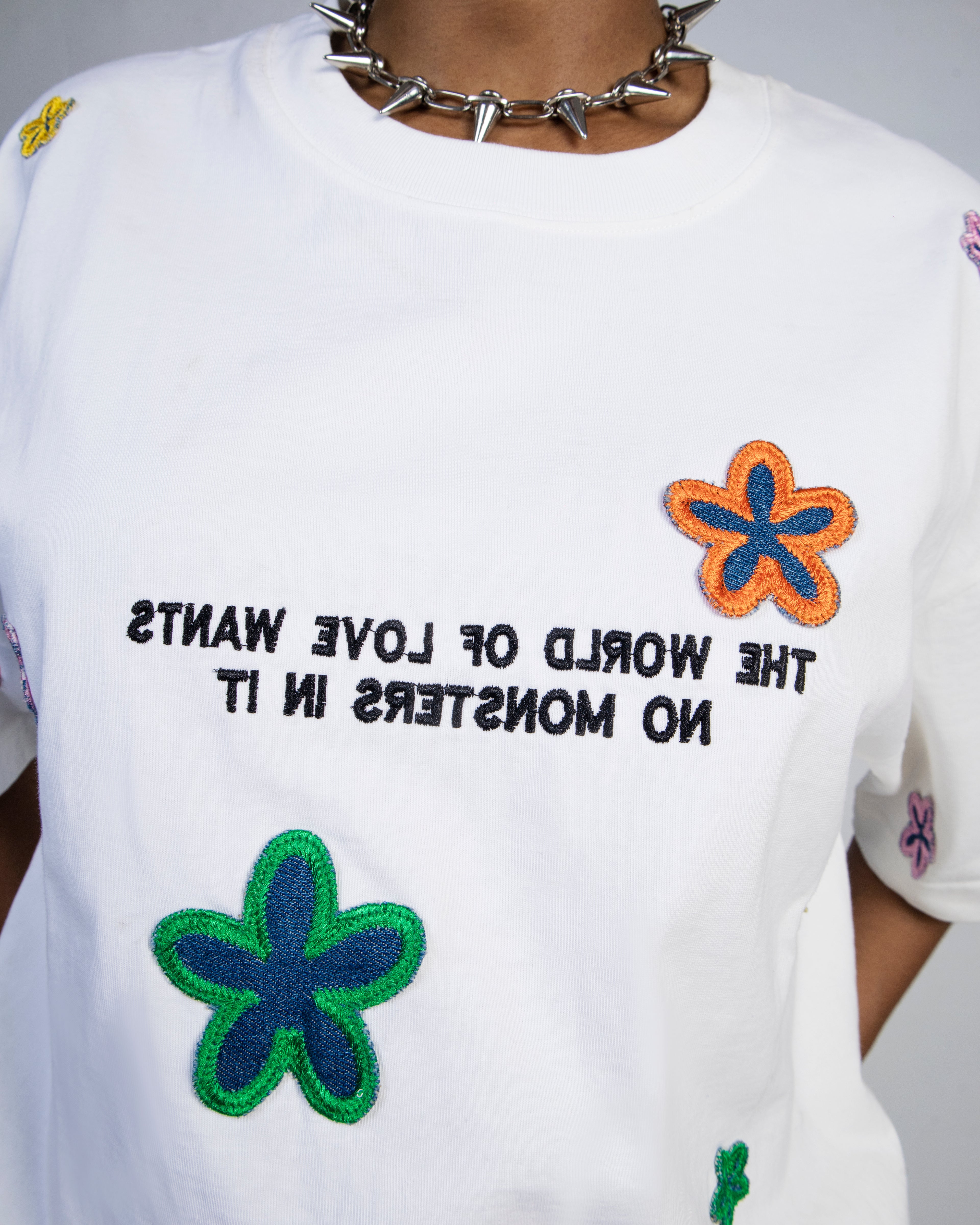 Pith Petal Tee (White)