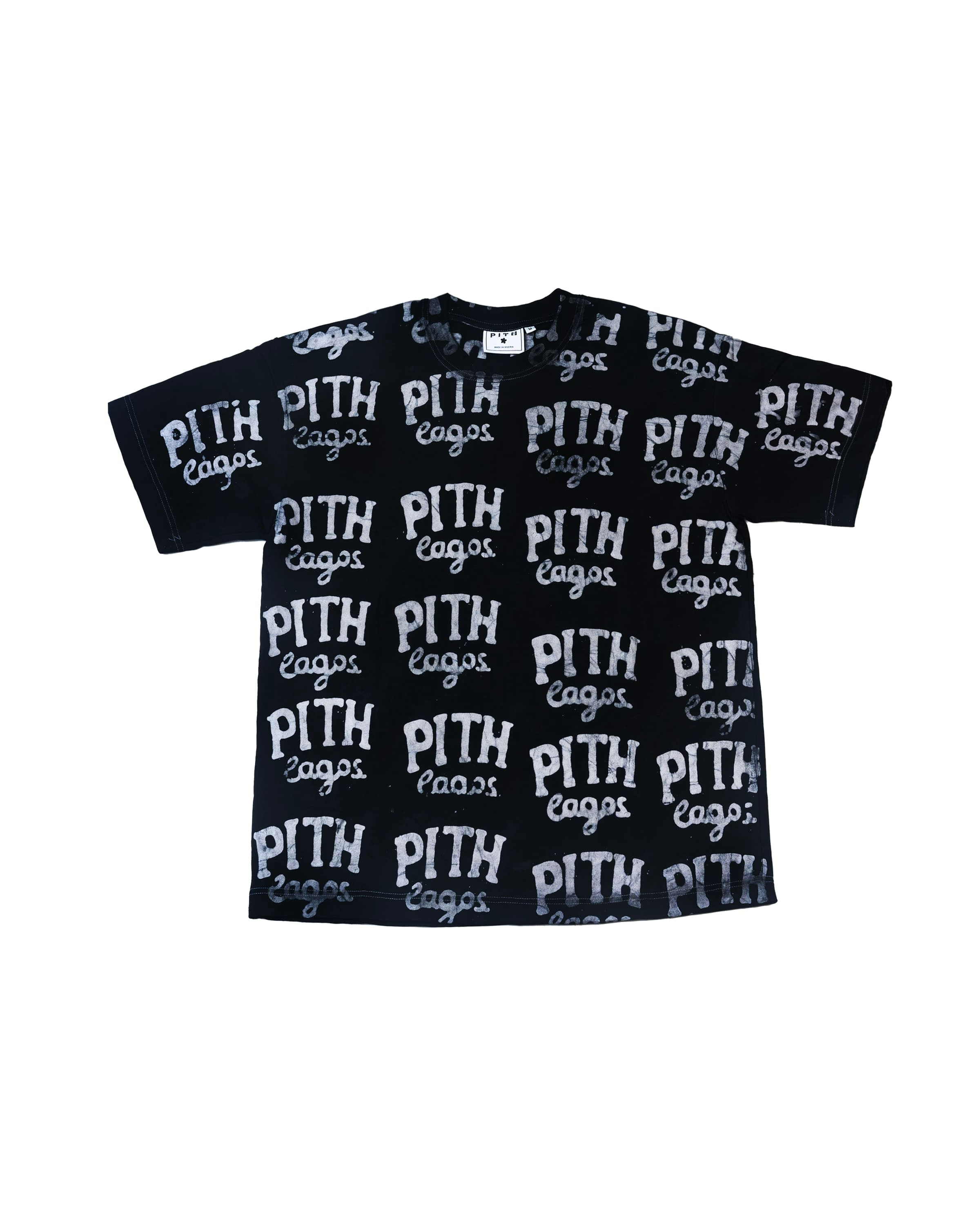 Black Batik Pith Lagos Tee