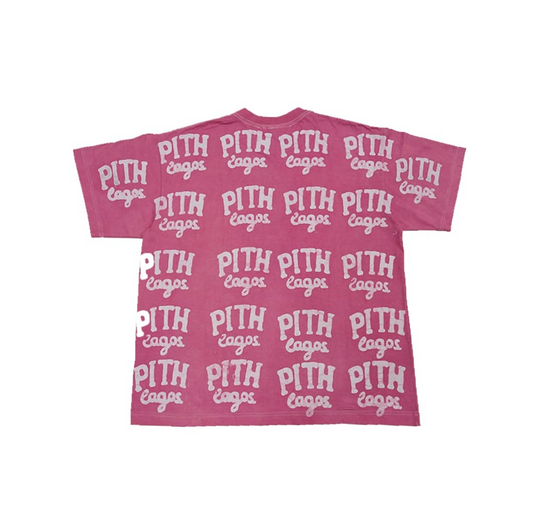 Pink Batik Pith Lagos Tee