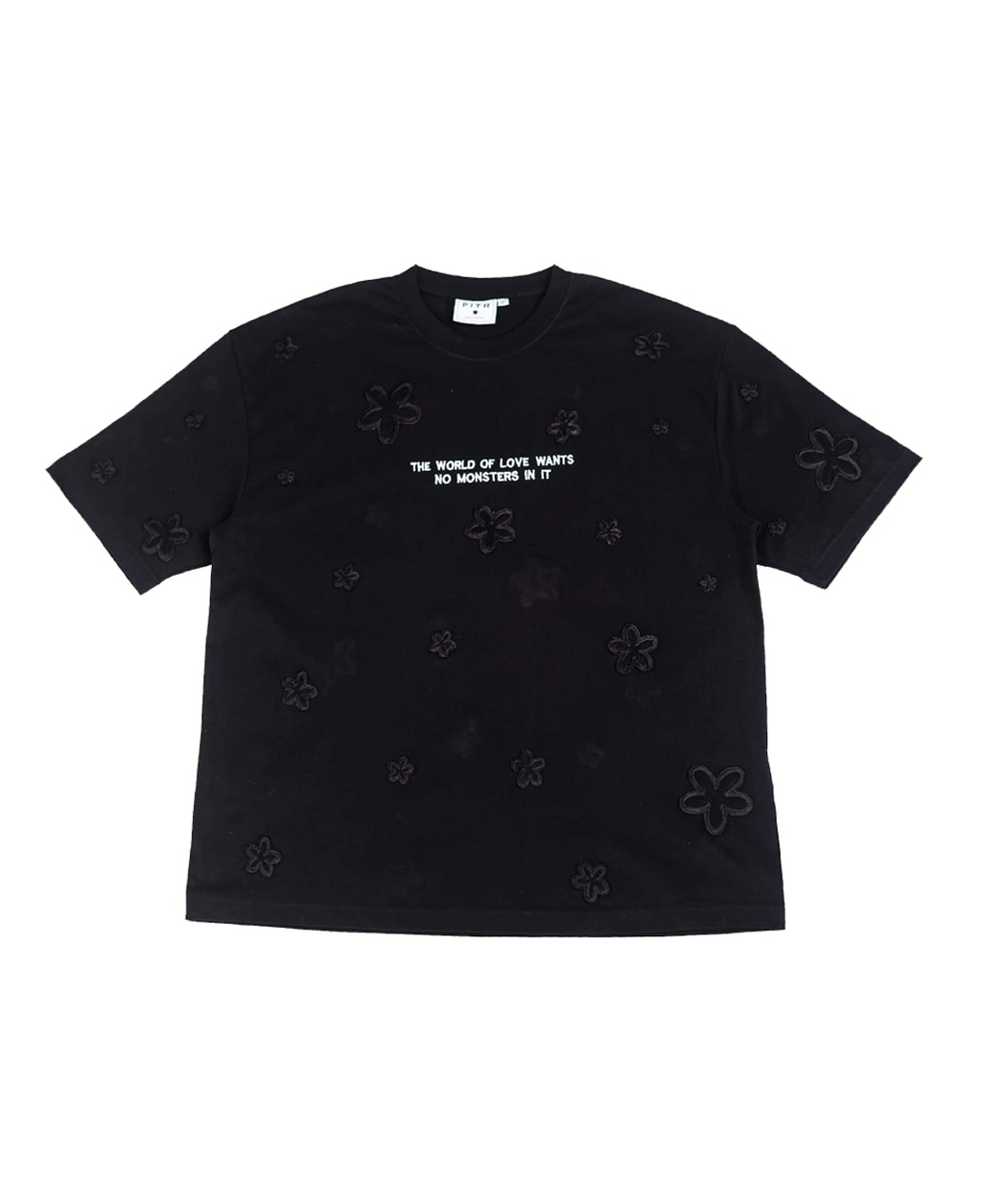 Pith Petal Tee (Black)